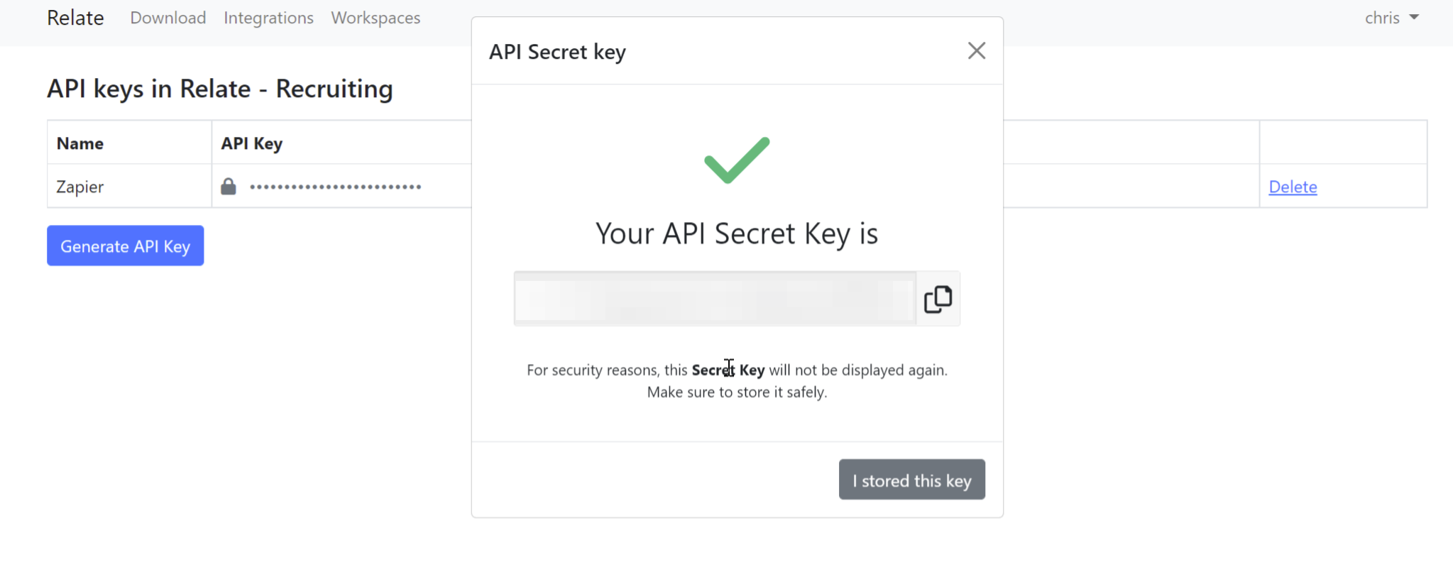 Copy Key